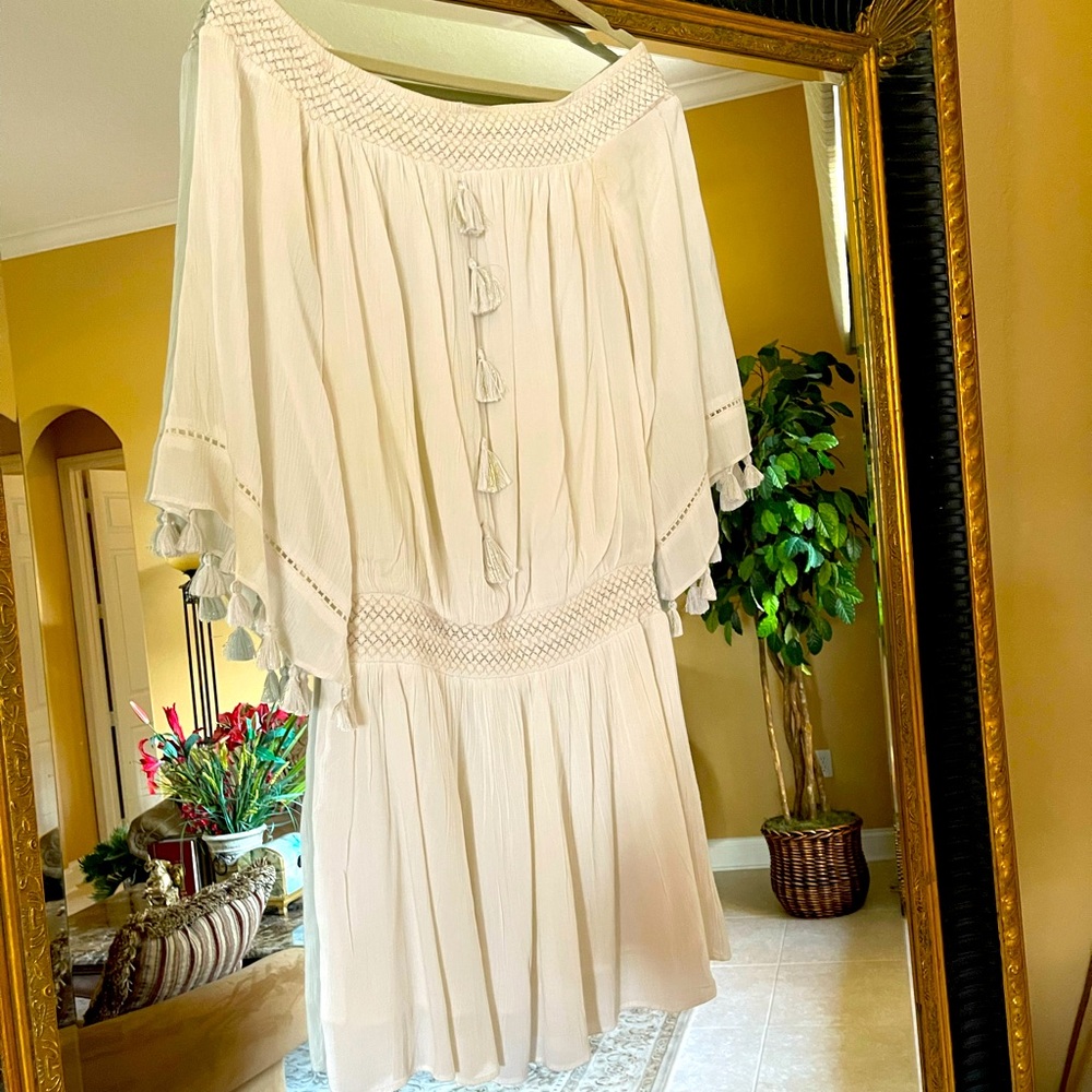 Lily Pulitzer off the shoulder dress